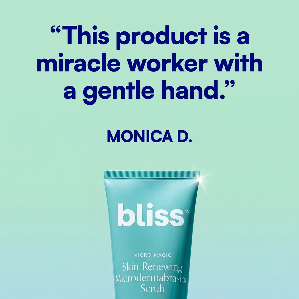 Bliss Micro Magic Skin-Renewing Microdermabrasion Scrub – Smoothing Volcanic Pumice & Purifying Kaolin Clay – Tightens Pores & Brightens Skin – 3.4 fl oz Avelisse