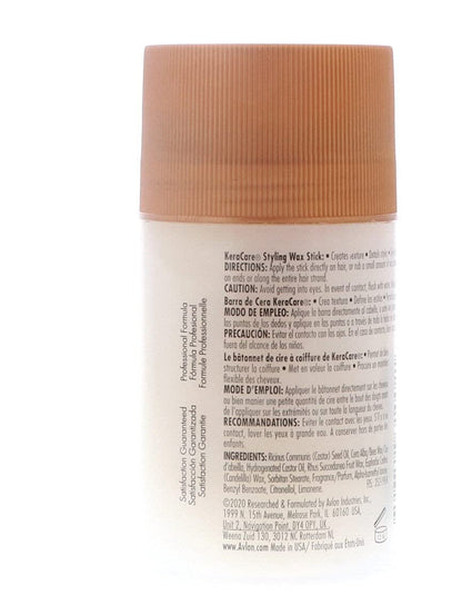 KeraCare Styling Wax Stick - 2.6 oz for Defined Styles & Hold