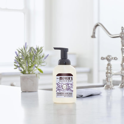Mrs. Meyer's Clean Day Foaming Hand Soap, Lavender Scent, 10 Ounce Bottle