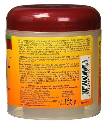 ORS Jojoba Oil 5.5 oz (162 ml) - 3-Pack | Pure Hair & Scalp Oil - görsel 8