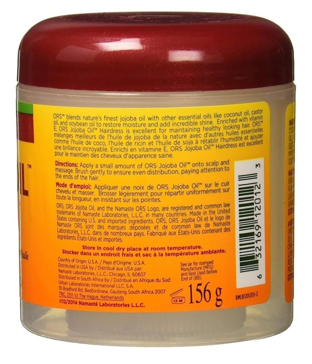 ORS Jojoba Oil 5.5 oz (162 ml) - 3-Pack | Pure Hair & Scalp Oil - görsel 3