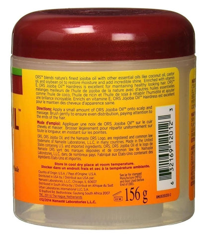 ORS Jojoba Oil 5.5 oz (162 ml) - 3-Pack | Pure Hair & Scalp Oil