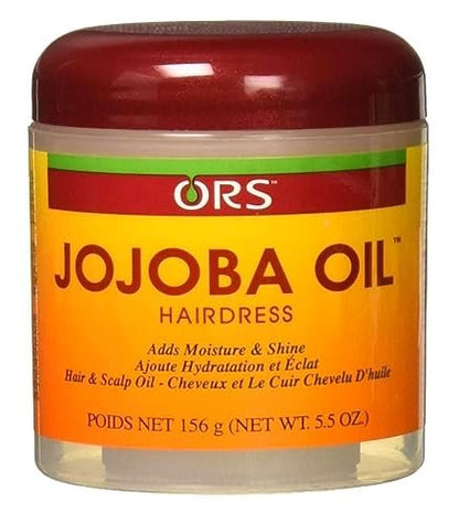 ORS Jojoba Oil 5.5 oz (162 ml) - 3-Pack | Pure Hair & Scalp Oil