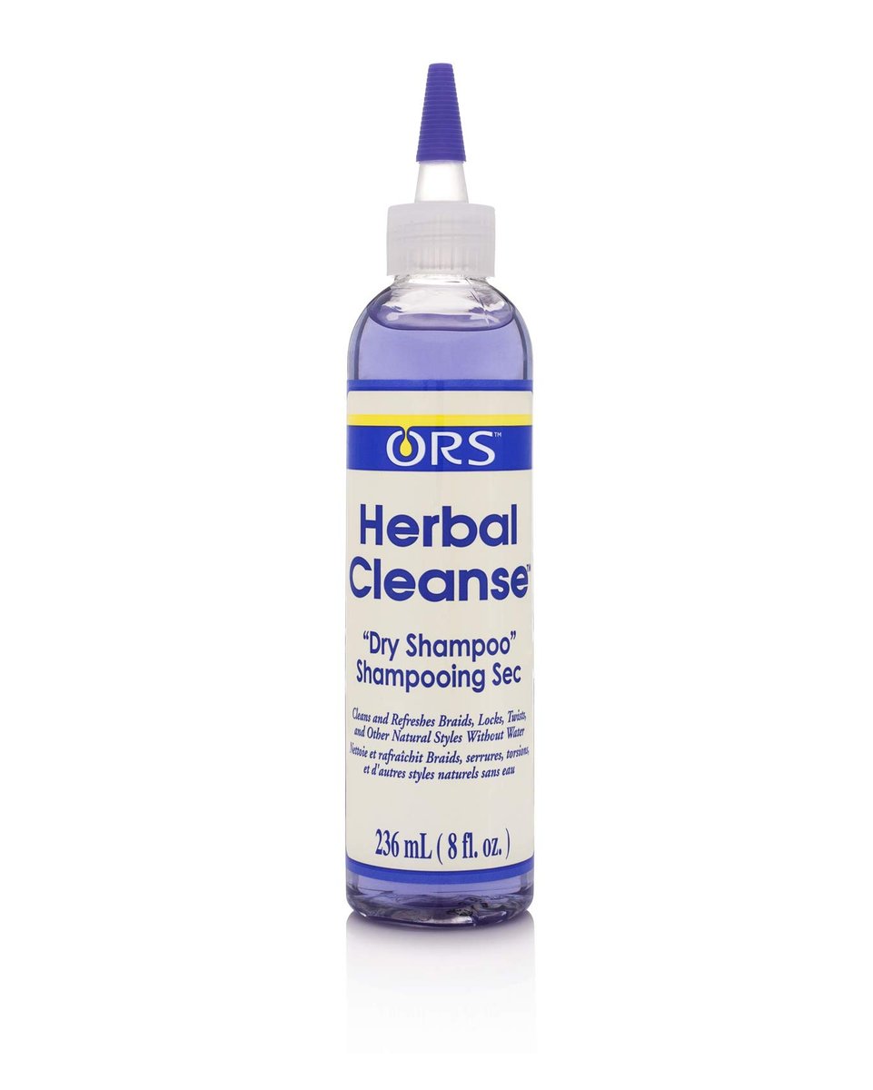 ORS Olive Oil Braidzone Herbal Cleanse Dry Shampoo with Lavender & Acai Oil for Nourishment, 8 Fl Oz (Pack of 3) - görsel 1
