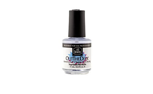 Infun Out The Door Fast Dry Top Coat - 0.5 oz (3 Pack) - Subtle Blue Tint Avelisse
