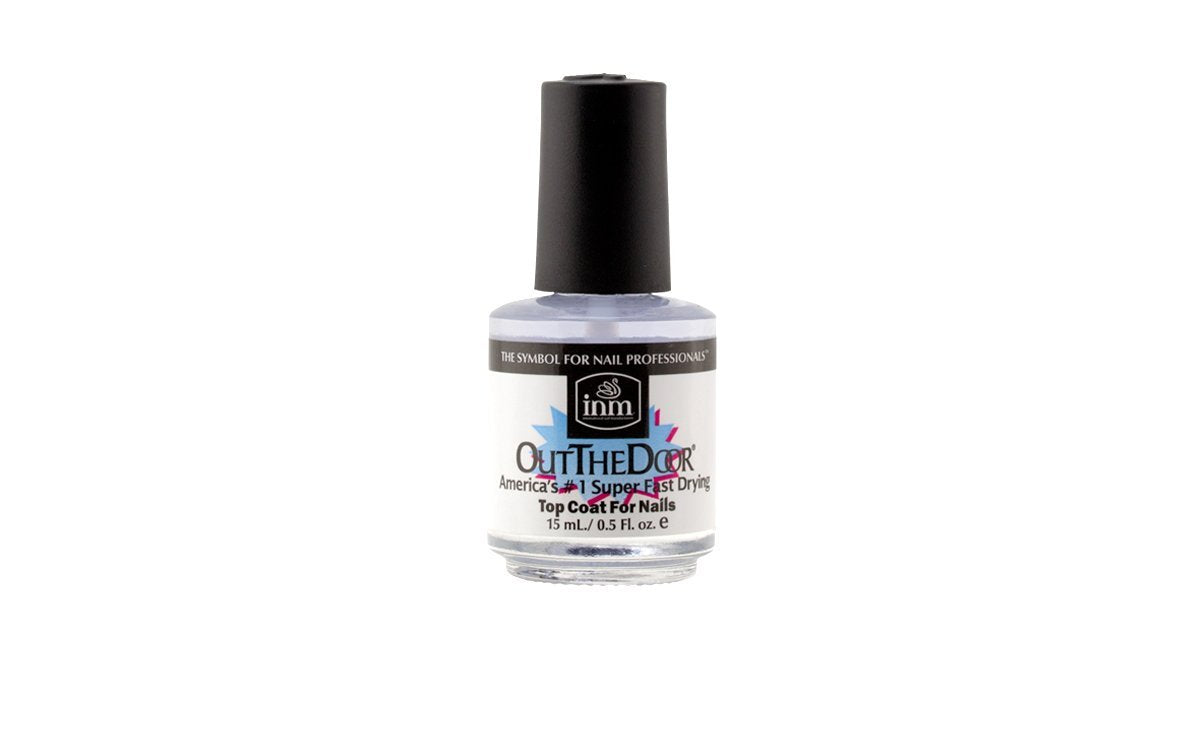 Infun Out The Door Fast Dry Top Coat - 0.5 oz (3 Pack) - Subtle Blue Tint Avelisse