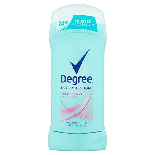 Degree Sheer Powder Antiperspirant Deodorant Stick, 2.6 oz (Pack of 3) Avelisse