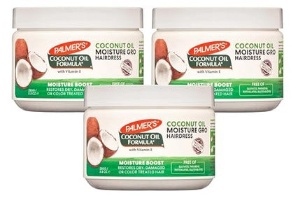 Palmer's Coconut Oil Formula Moisture Gro Hairdress, 8.8 oz (Pack of 3)