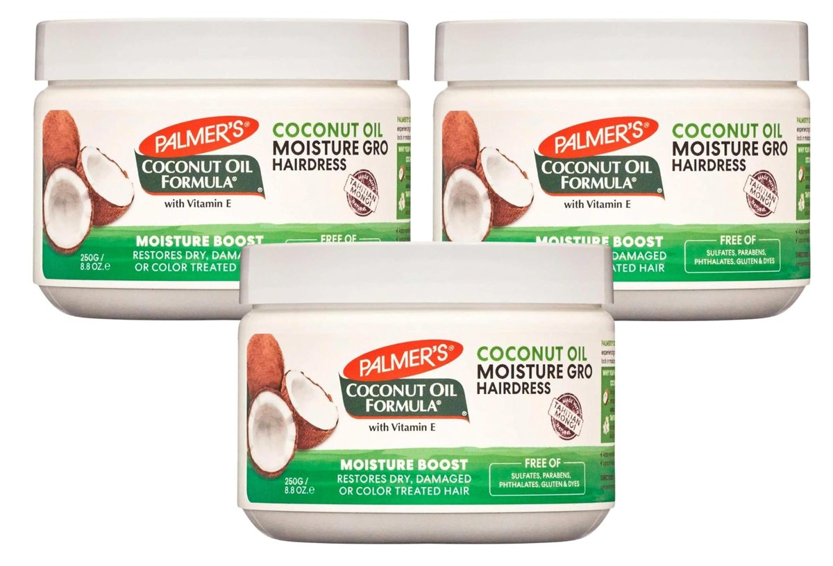 Palmer's Coconut Oil Formula Moisture Gro Hairdress, 8.8 oz (Pack of 3) - görsel 7