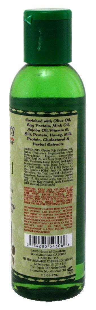 Africa's Best Originals Olive & Clove Oil Therapy Hair Mask, 6 Ounce (Pack of 3) - görsel 3