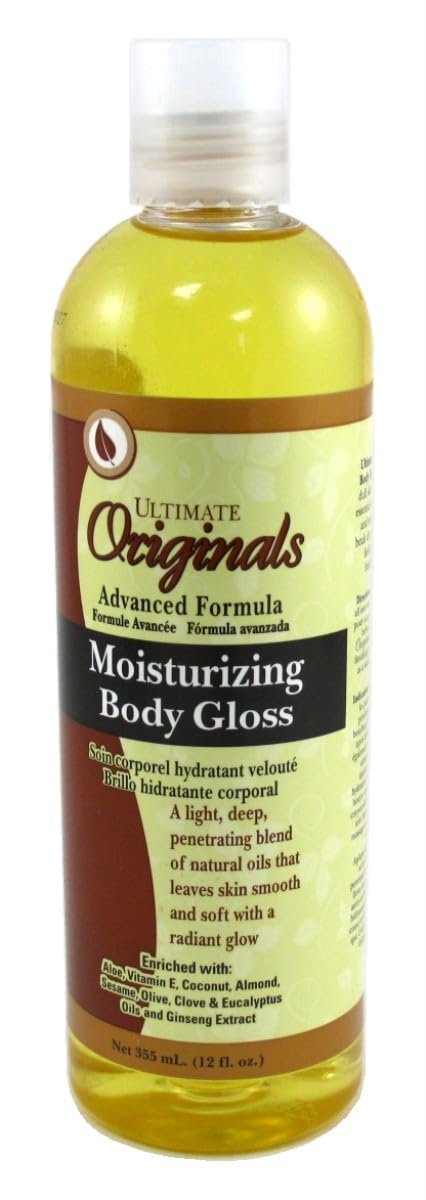 Ultimate Originals Moist Body Gloss - 12 oz (354ml) 3-Pack | Hydrating Body Lotion - görsel 2