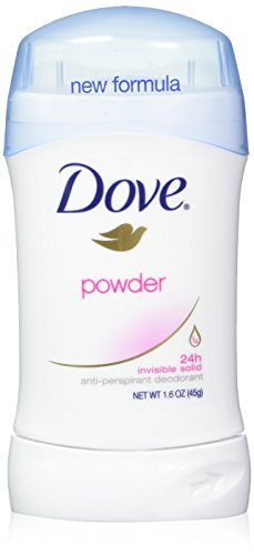 Dove Invisible Solid Deodorant Powder 1.6 oz (47ml) - 3 Pack