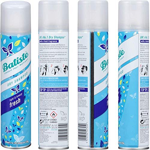 Batiste Dry Shampoo Fresh 6.73 oz (3-Pack) - Instant Clean, No Water Needed - görsel 5