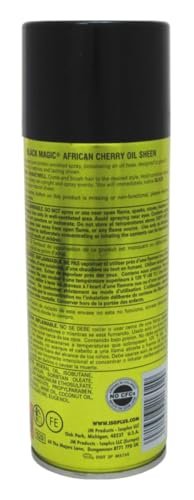 Black Magic Oil Sheen Cherry 10.5oz (3 Pack) - Moisturizing Hair Spray