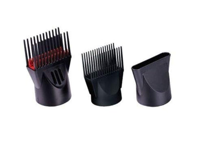 RED by Kiss Tourmaline Ceramic 2200W Professional Hair Dryer - Frizz-Free, 6 Heat Settings, Includes Extra Combs Avelisse