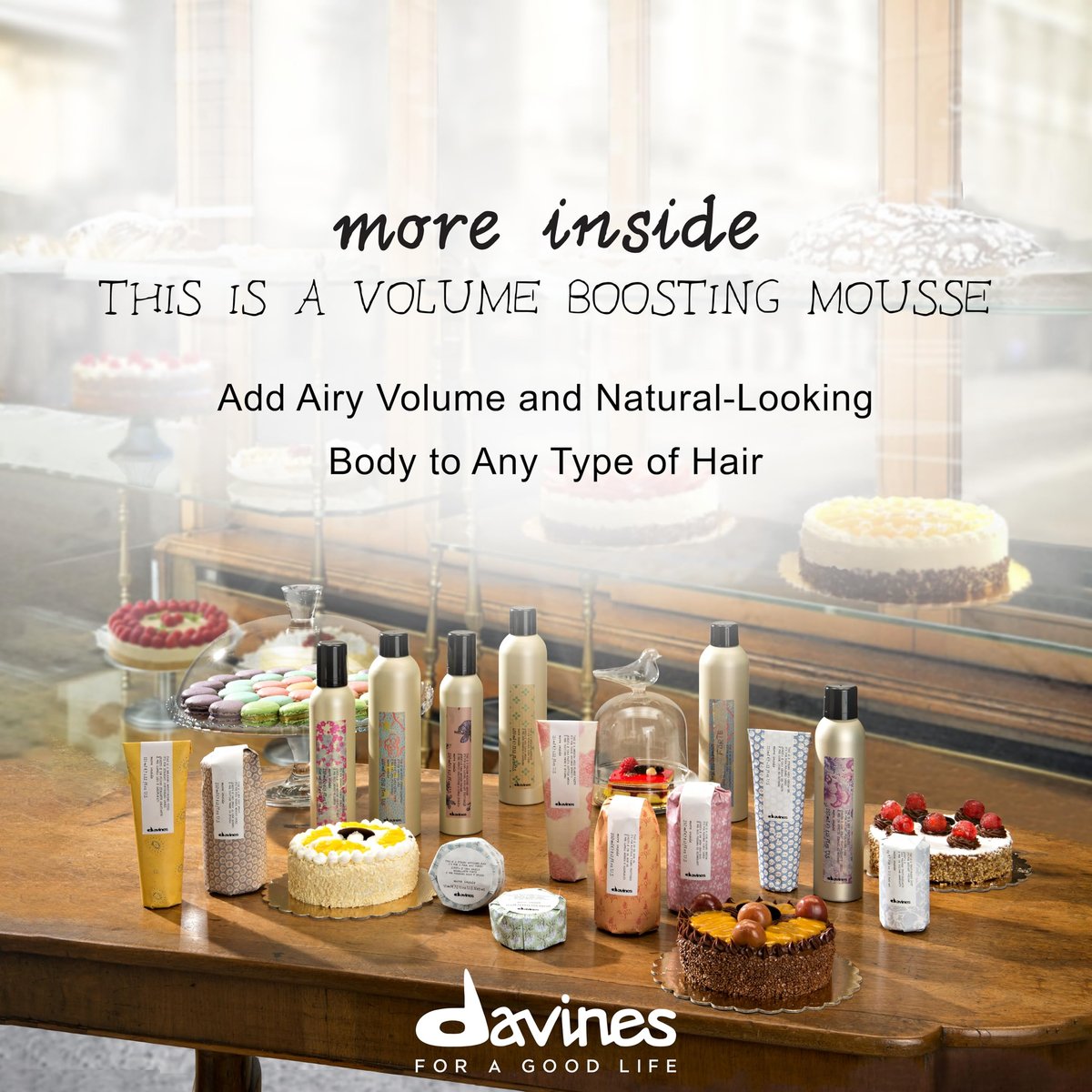 Davines This Is a Volume Boosting Mousse – 8.45 oz for Thick, Bouncy Hair Avelisse