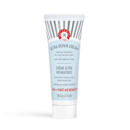 First Aid Beauty Ultra Repair Cream - Intense Hydration Face & Body Moisturizer with Whipped Colloidal Oatmeal - Clinically Proven to Strengthen Skin Barrier in 7 Days - Helps Relieve Eczema, 1 oz