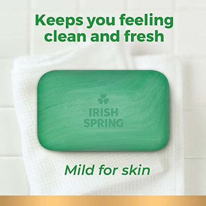Irish Spring Original Deodorant Soap, 3 Bars, 2 Pack (6 Total Bars) - 22.2 oz Avelisse
