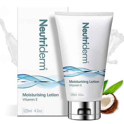 NEUTRIDERM Daily Face Moisturizer with Natural Vitamin E Cream - 48-Hour Hydration for Dry, Acne-Prone, Aging Skin - 4.2 oz Avelisse