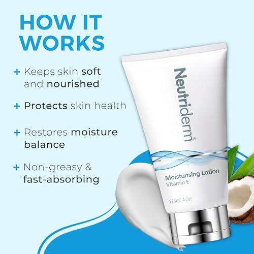 NEUTRIDERM Daily Face Moisturizer with Natural Vitamin E Cream - 48-Hour Hydration for Dry, Acne-Prone, Aging Skin - 4.2 oz Avelisse