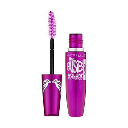 Maybelline New York Volum' Express The Falsies Flared Washable Mascara - Blackest Black 00, 0.17 Fl Oz (Pack of 6)