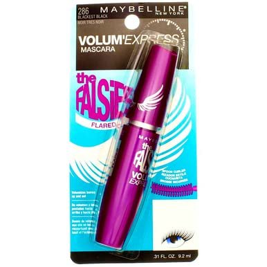 Maybelline New York Volum' Express The Falsies Flared Washable Mascara - Blackest Black 00, 0.17 Fl Oz (Pack of 6) - görsel 13