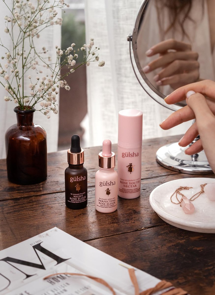 Gülsha Perfecting Rose Elixir – Rosa Damascena Essential Oil for Face, Nourishes & Revitalizes Dehydrated Skin, Increases Elasticity, 20 ml - görsel 7