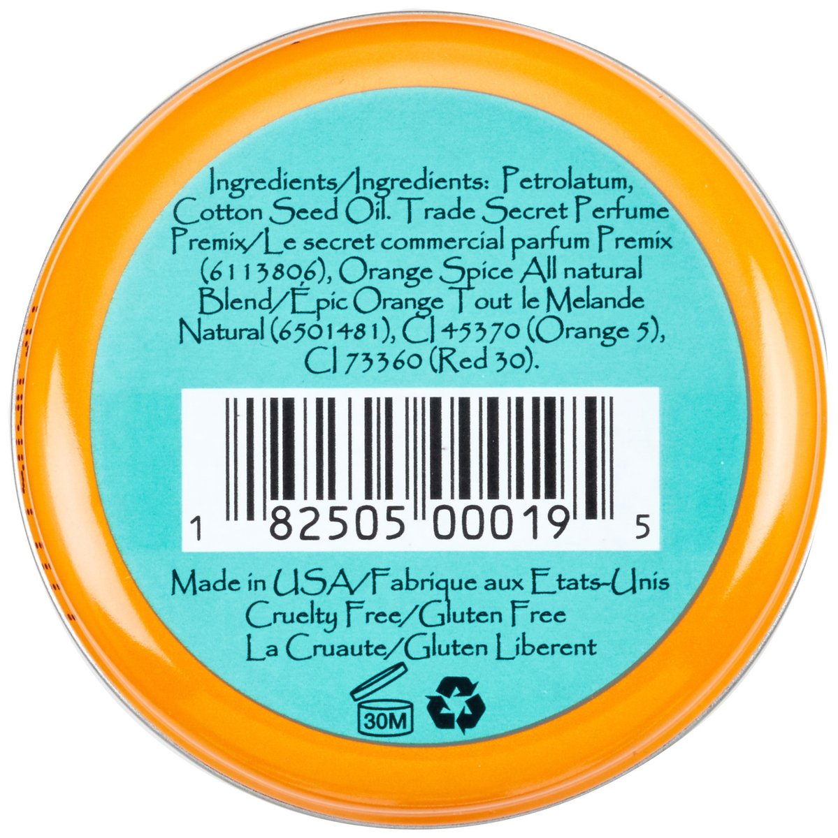 Rosebud Perfume Co. Rose and Mandarin Lip Balm Tin - 0.8 oz. Soothing Moisturizer - görsel 5