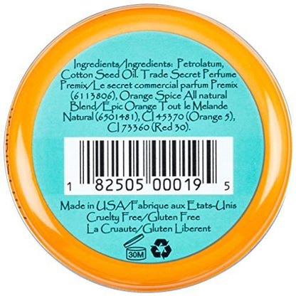 Rosebud Perfume Co. Rose and Mandarin Lip Balm Tin - 0.8 oz. Soothing Moisturizer