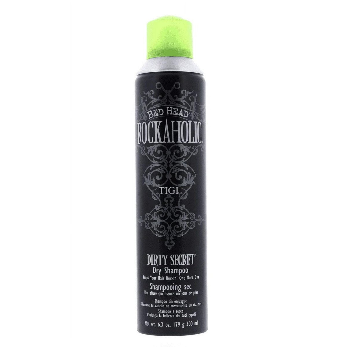 TIGI Bed Head Rockaholic Dirty Secret Aerosol Dry Shampoo, 6.3 oz - Instant Refresh & Volume Avelisse