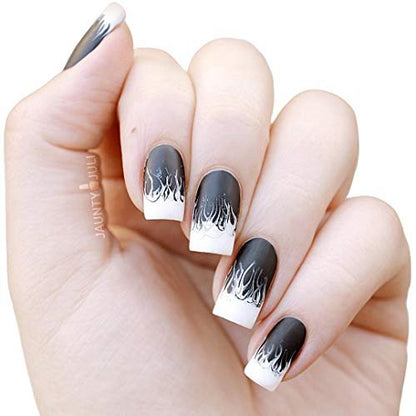 Winstonia Pro Nail Art Long Striping Brush Striper Pen - Acrylic Handle, 22mm Brush Length - 1 Count