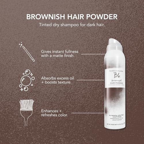 Bumble and bumble. Brownish Tinted Dry Shampoo - Adds Volume & Root Coverage, Brown Tint, 4.4 oz Avelisse