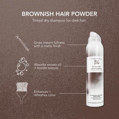 Bumble and bumble. Brownish Tinted Dry Shampoo - Adds Volume & Root Coverage, Brown Tint, 4.4 oz Avelisse