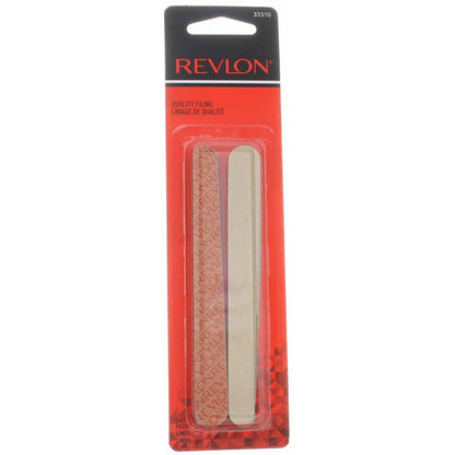 Revlon Compact Emery Board Nail Files - 10 Count (Pack of 2) for Smooth, Natural-Looking Nails