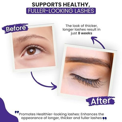 RapidLash Eyelash Enhancing Serum with HEXATEIN 1 Complex – Conditioning & Hydrating Lash Serum for Longer-Looking, Fuller and Thicker Appearing Lashes, 3 mL / 0.1 fl oz Avelisse