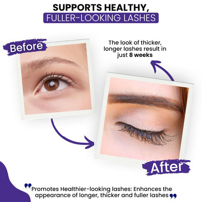 RapidLash Eyelash Enhancing Serum with HEXATEIN 1 Complex – Conditioning & Hydrating Lash Serum for Longer-Looking, Fuller and Thicker Appearing Lashes, 3 mL / 0.1 fl oz Avelisse