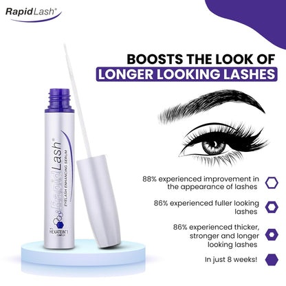 RapidLash Eyelash Enhancing Serum with HEXATEIN 1 Complex – Conditioning & Hydrating Lash Serum for Longer-Looking, Fuller and Thicker Appearing Lashes, 3 mL / 0.1 fl oz Avelisse