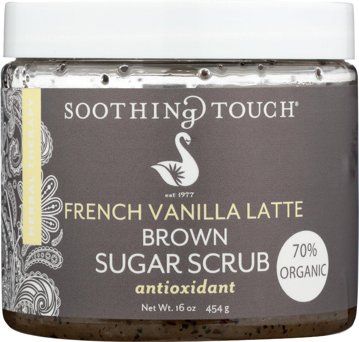Soothing Touch French Vanilla Latte Organic Brown Sugar Scrub - 16 oz - görsel 1