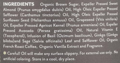 Soothing Touch French Vanilla Latte Organic Brown Sugar Scrub - 16 oz