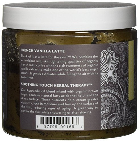 Soothing Touch French Vanilla Latte Organic Brown Sugar Scrub - 16 oz - görsel 6