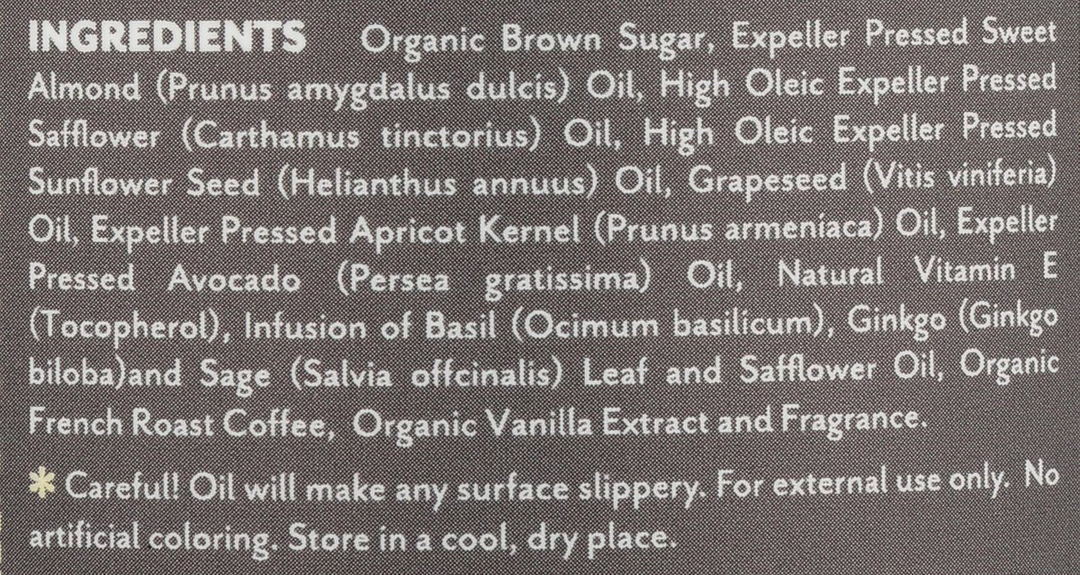 Soothing Touch French Vanilla Latte Organic Brown Sugar Scrub - 16 oz - görsel 7