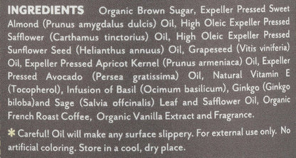 Soothing Touch French Vanilla Latte Organic Brown Sugar Scrub - 16 oz