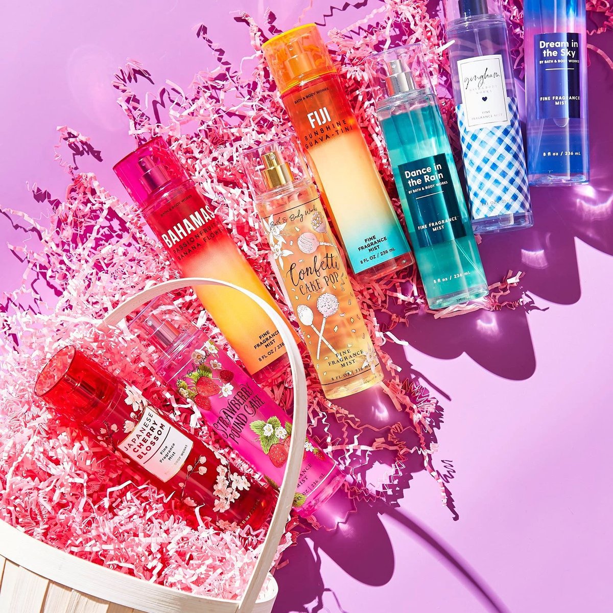 Bath & Body Works Velvet Sugar Fine Fragrance Mist 8 oz - Sweet & Seductive Scent Avelisse