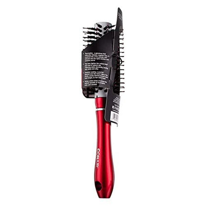 Conair Tourmaline Ceramic Straighten & Add Shine Round Hair Brush – 1 Count