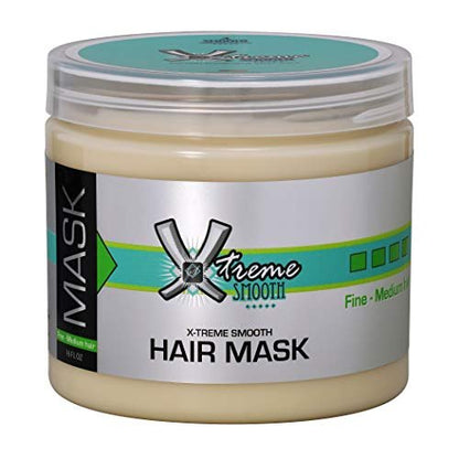 Forever Smooth X-treme Hair Mask for Fine Hair - 16 oz Deep Conditioning Treatment