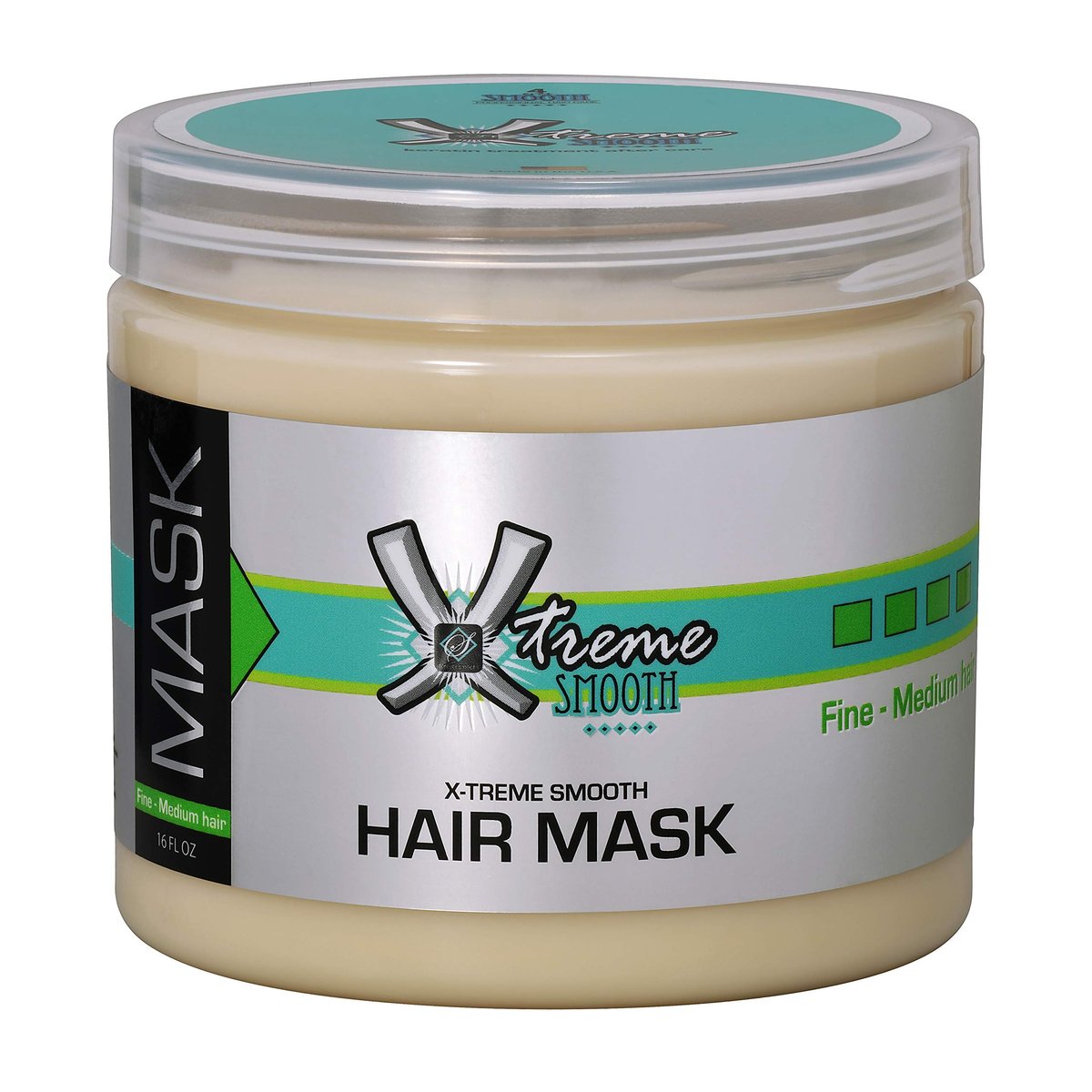 Forever Smooth X-treme Hair Mask for Fine Hair - 16 oz Deep Conditioning Treatment - görsel 1