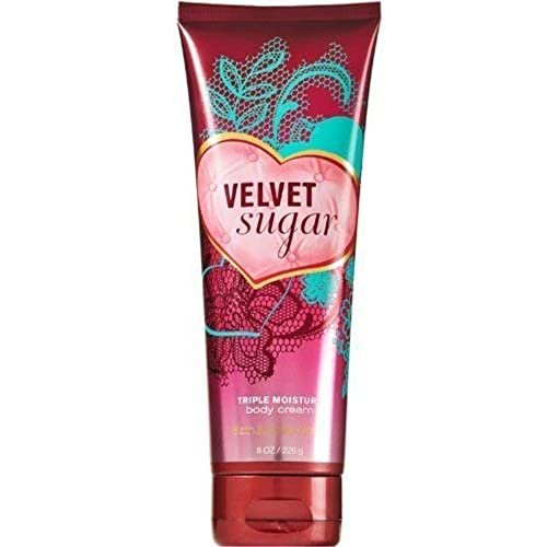 Bath & Body Works Signature Collection Triple Moisture Body Cream - Velvet Sugar (8 oz) - görsel 4