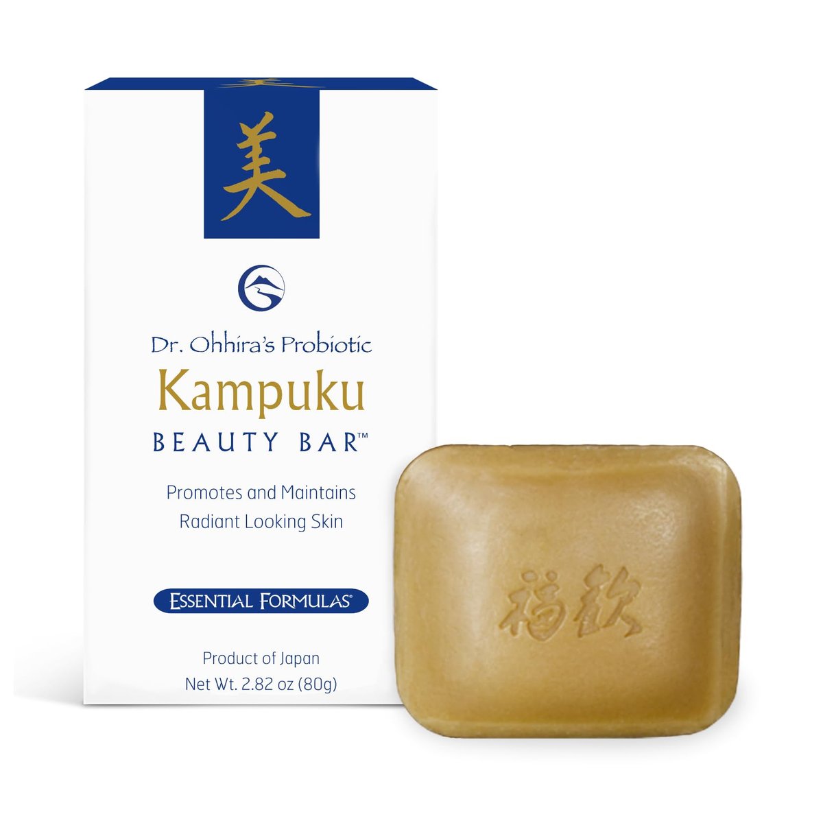 Kampuku Beauty Bar by DR. OHHIRA'S PROBIOTICS - 2 Pack, 5.64 oz Each, Natural Probiotic Soap Avelisse