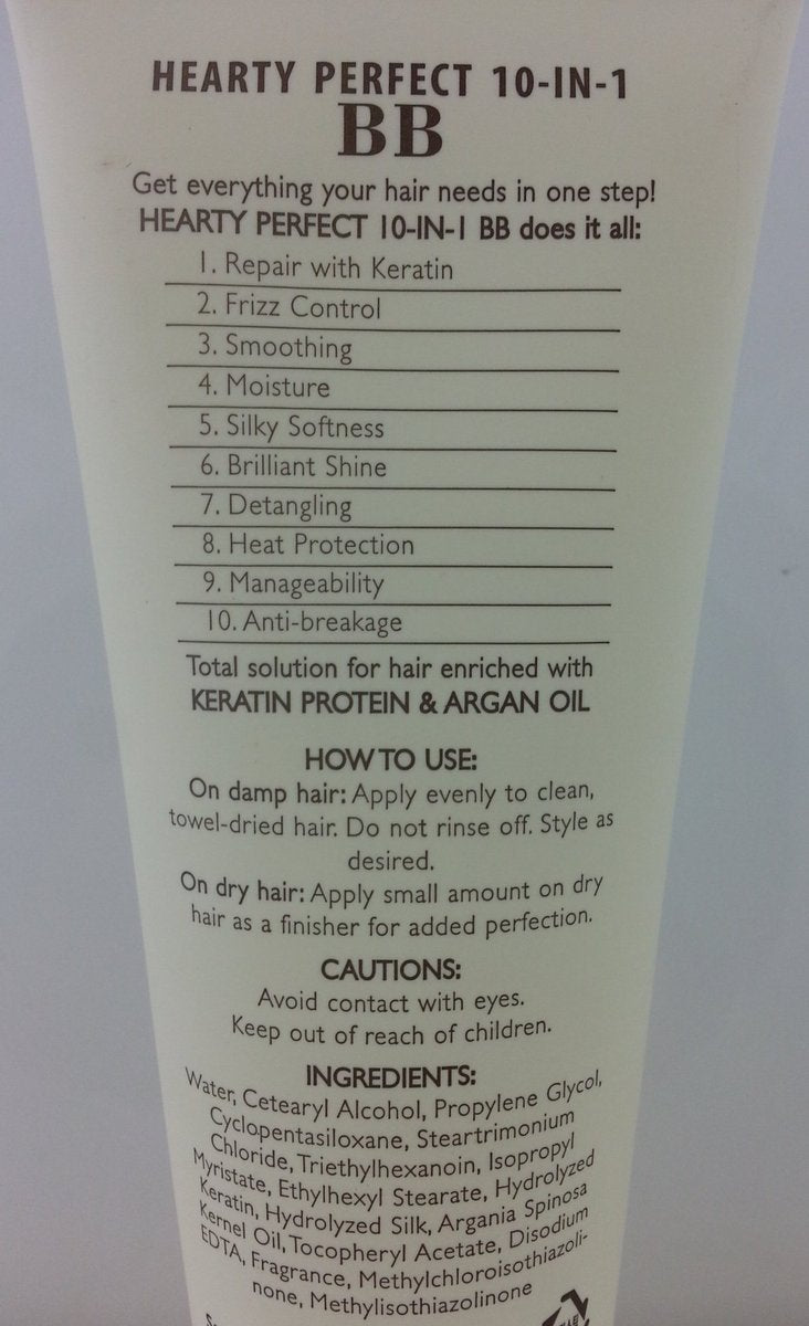 Hearty Perfect 10-in-1 BB Gel - 160ml (5.4 fl oz) Multi-Benefit Skin Moisturizer by Elabore Avelisse