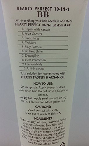 Hearty Perfect 10-in-1 BB Gel - 160ml (5.4 fl oz) Multi-Benefit Skin Moisturizer by Elabore Avelisse
